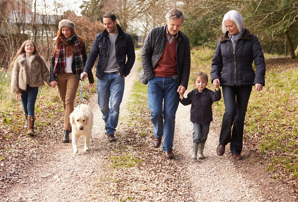Family with several generations