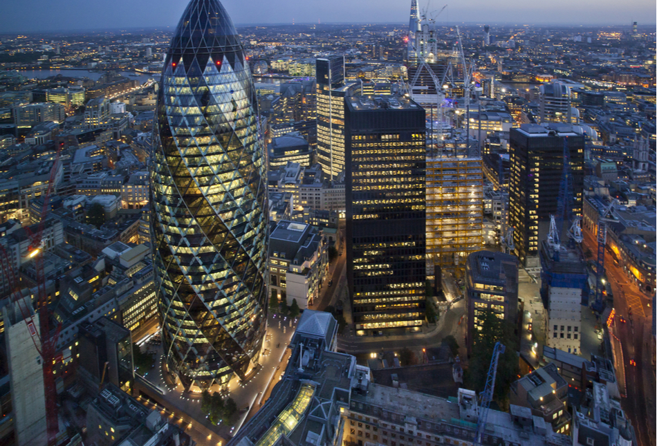 City of London skyline